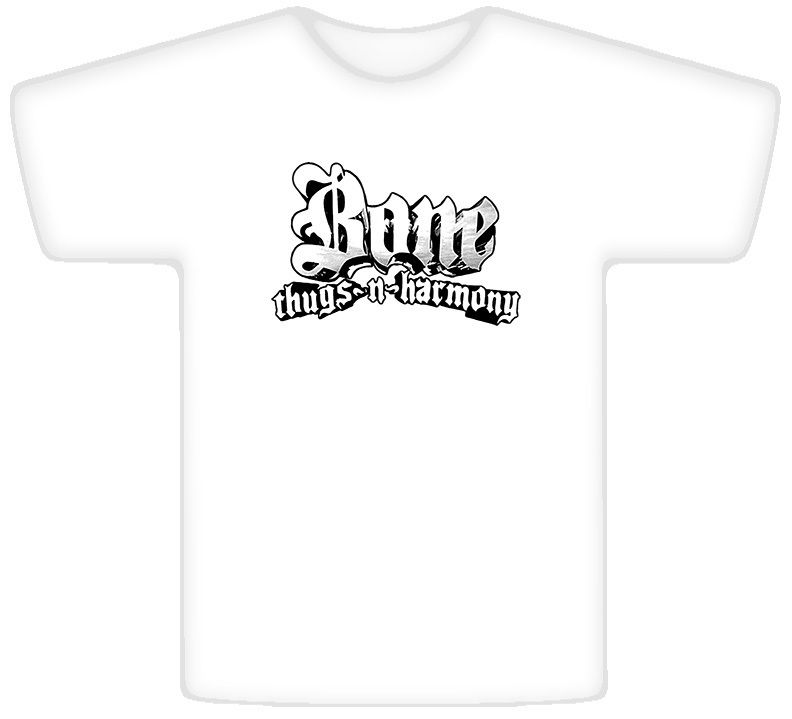 Bones Thugs N Harmony Cool Rap Logo T Shirt  