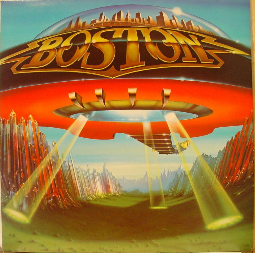 BOSTON dont look back LP vinyl FE 35050 VG+ 1978  