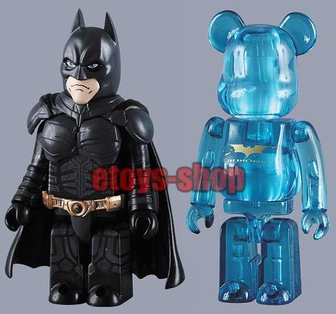 BATMAN The Dark Knight Kubrick & Translucent Bearbrick  