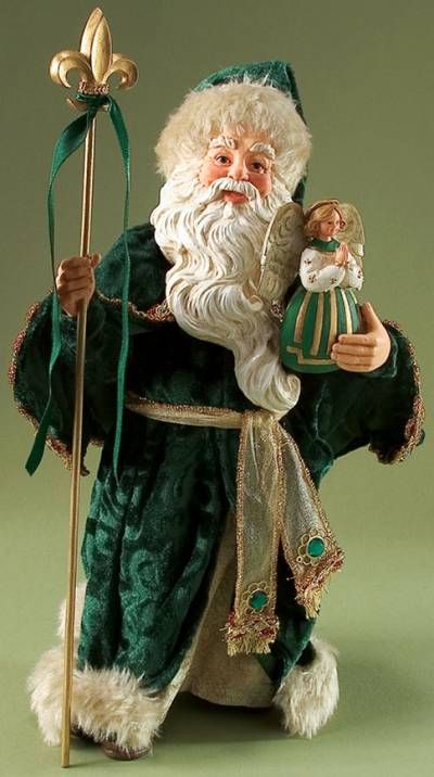 CLOTHTIQUE *Celtic Guardian* IRISH SANTA POSS. DRMS NIB  