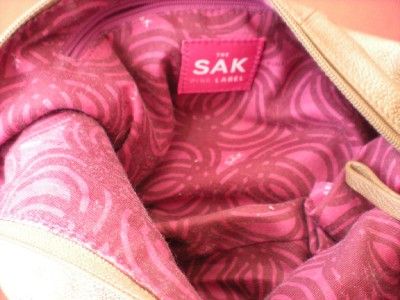 DESIGNER SAK GOLD HOBO PURSE BAG Pink Label NICE  