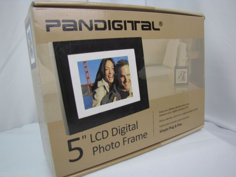 PANDIGITAL 5 LCD Digital Photo Frame New 843967050004  