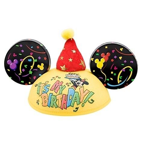 Disney World Its My Birthday Mickey Ears Hat NEW  