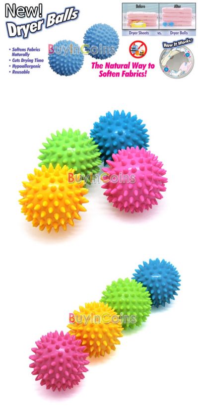 No Chemicals Washing Laundry Dryer Ball Soften Cloth  