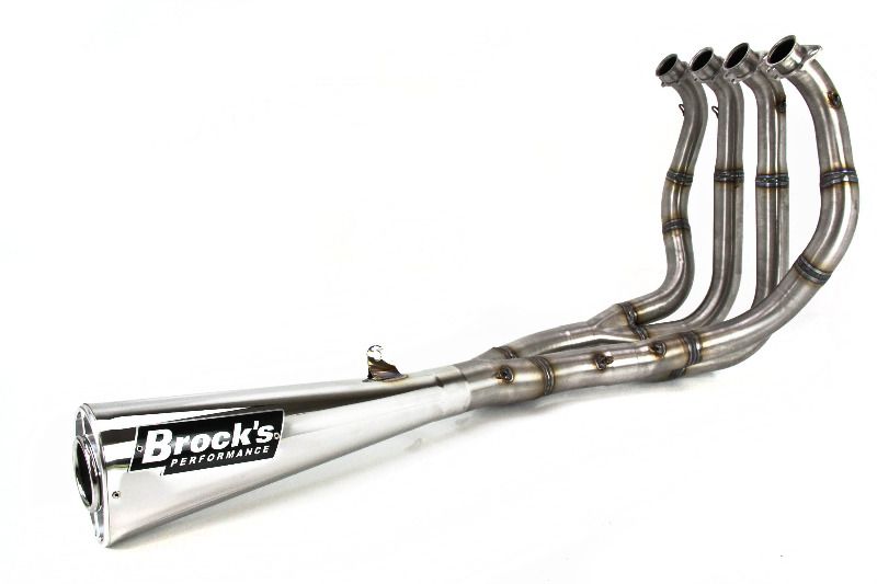   Hayabusa Brocks Alien Head Stainless Steel Full Exhaust 14 TITANIUM