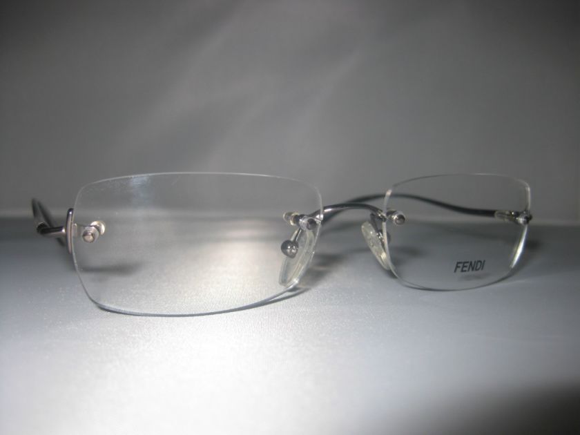 Fendi Eyewear New F548 Eyeglass frame Italy color Dark Rutenium  