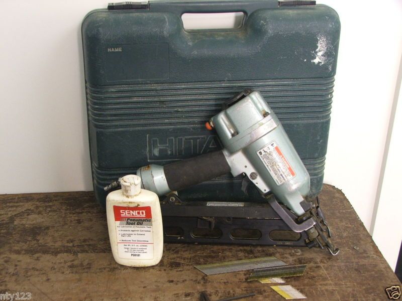 HITACHI PNEUMATIC FINISH NAILER MODEL NT65MA2  