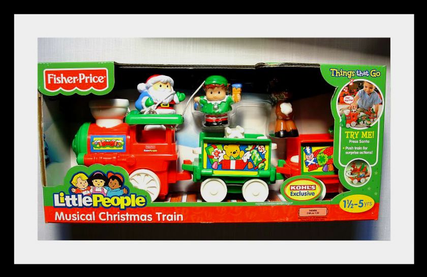 Fisher Price Musical Christmas Train