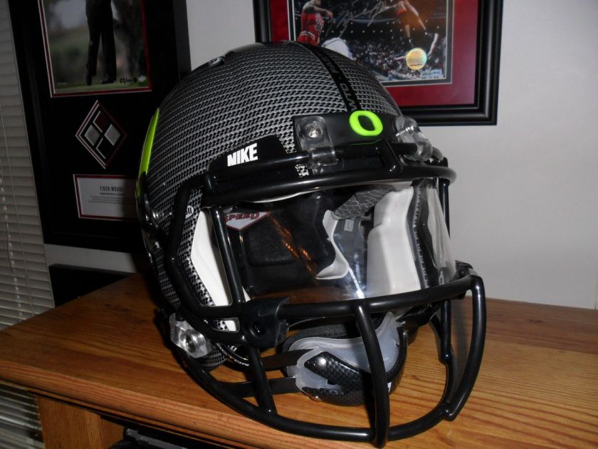   James Oregon Ducks Riddell Revolution Speed BCS Football Helmet  