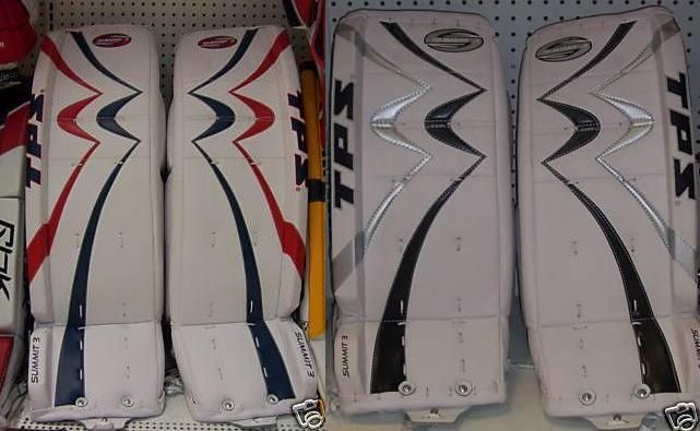 New TPS S3 youth goal pad Ice Hockey Goalie Leg Pads  