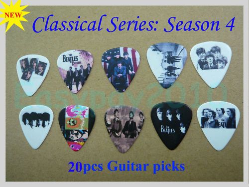 20pcs Guitar Picks The Beatles 2 side Printing 0.71mm  