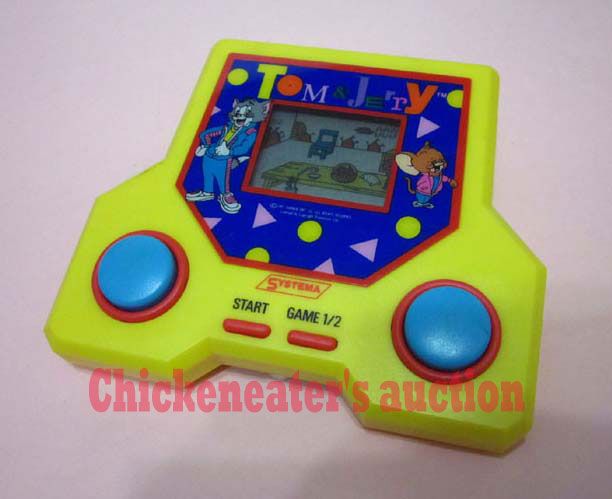 80 90s SYSTEMA ELECTRONIC HANDHELD GAME WATCH RETRO LCD JEU SPIEL TOM 