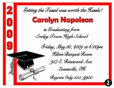 20 GRADUATION ANNOUNCEMENT INVITATIONS   ALL COLORS  