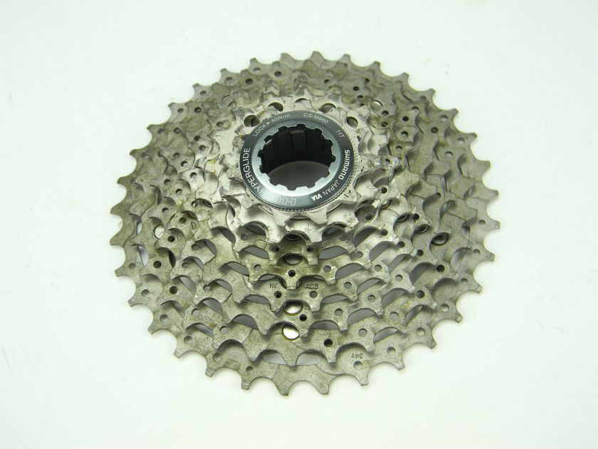 Shimano XTR CS M960 Cassette, 11T 34T, 9 Speed, HG Hyperglide  