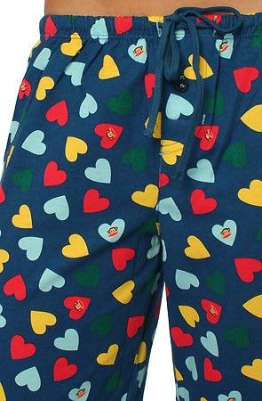 PAUL FRANK Heart Julius Jersey PJ Pajama Pants ~ sz XXS  