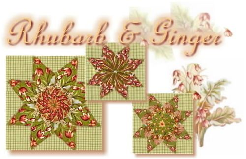 Rhubarb & Ginger MEADOWS Kaleidoscope Quilt Blocks KIT ~ 120 Precut 