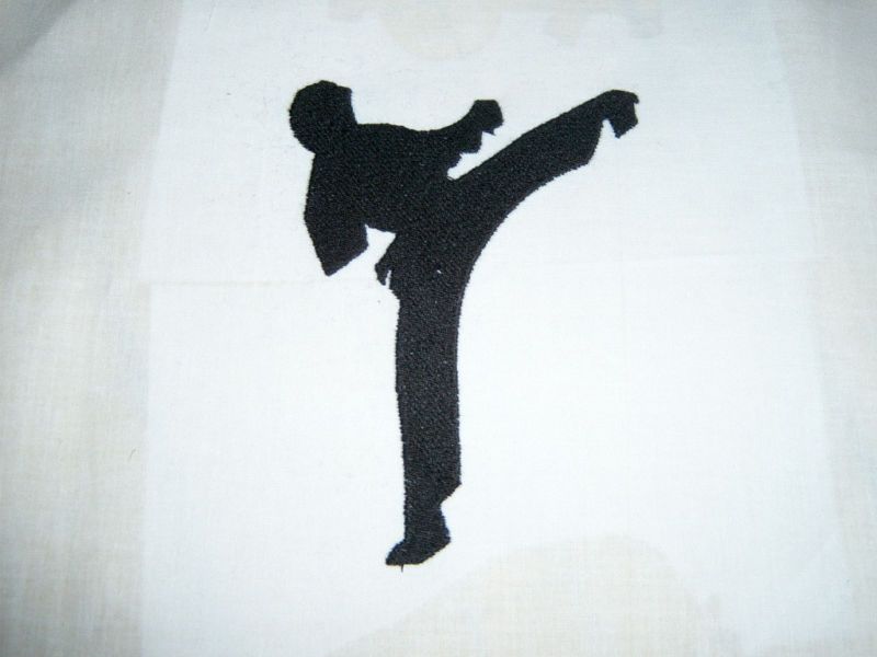 KARATE TACKWONDO MARTIAL ARTS FABRIC COTTON BLOCK # 5  