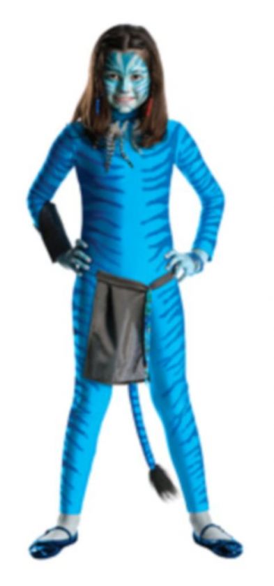 NEW Neytiri AVATAR Halloween Costume M 8 10 Kids Child  