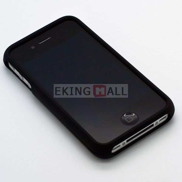   Aluminum Metal Back Skin Hard Case Cover for Apple iPhone 4 4S Silver