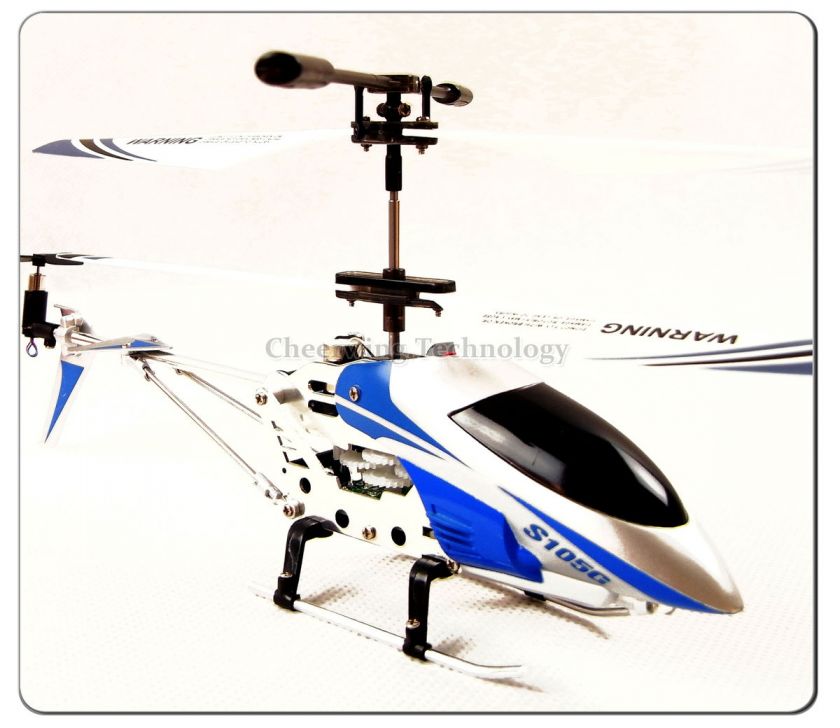 Gyro Syma S105G Metal 3.5CH Mini RC Helicopter RTF  