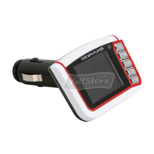 New 1.8 LCD Car  MP4 Player Wireless FM Transmitter SD/MMC Remote