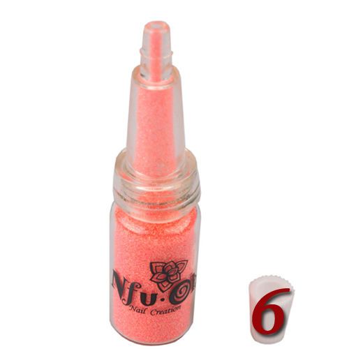 Nail Art Creation Decoration Glitter Dust Powder Pro For 8Color Unique 