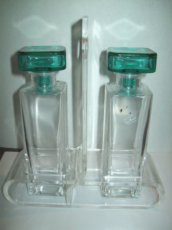 LUIGI BORMIOLI LIGHT MUSIC OIL AND VINEGAR BOTTLES SET  