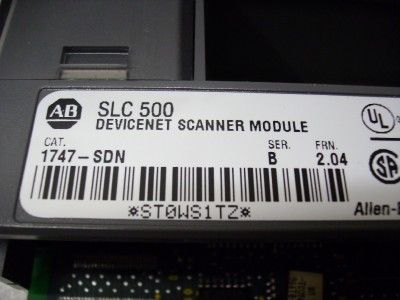 Allen Bradley SLC 500 1747 SDN Devicenet Scanner Module  