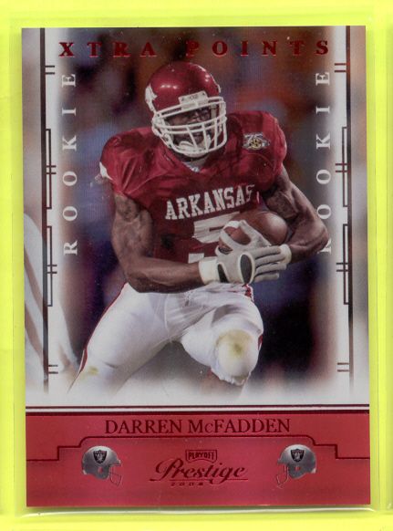 2008 PLAYOFF PRESTIGE XTRA POINTS DARREN McFADDEN /100  