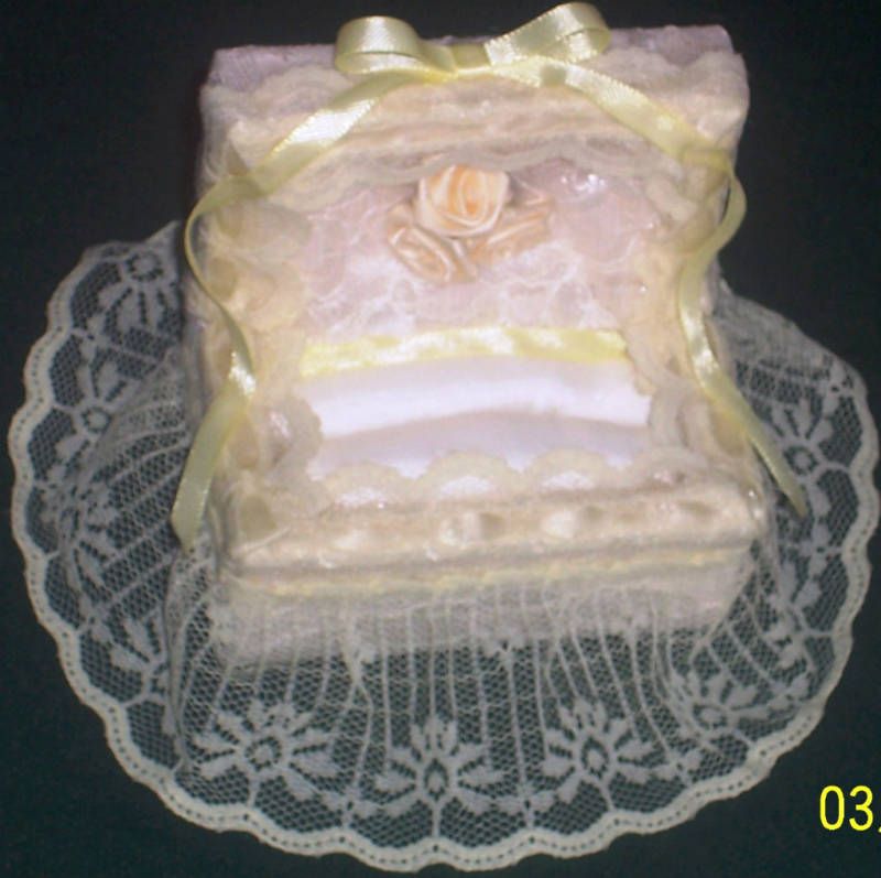 Wedding Ringbearer Pillow Box/Chest  