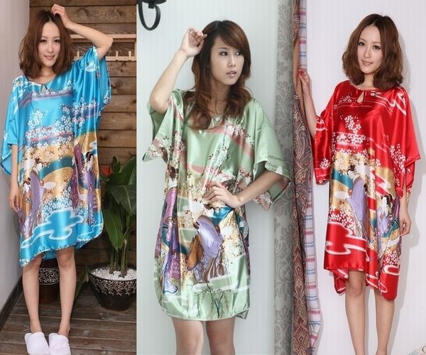 womens beautiful Hangzhou silk Skirt / pajama 3 color  