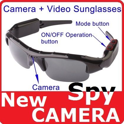 Sunglasses Mobile Eyewear Video Recorder Spy Camera NEW  