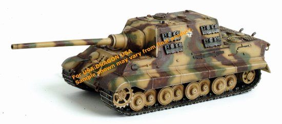 RARE VERY EARLY DRAGON 1/72 DIECAST ARMOR   WW2 GERMAN JAGDTIGER 