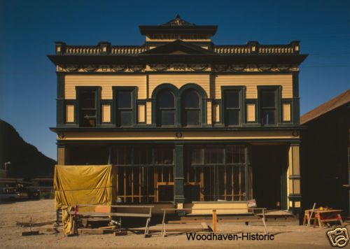 Railroad Building in Skagway Alaska 1982 Photo  