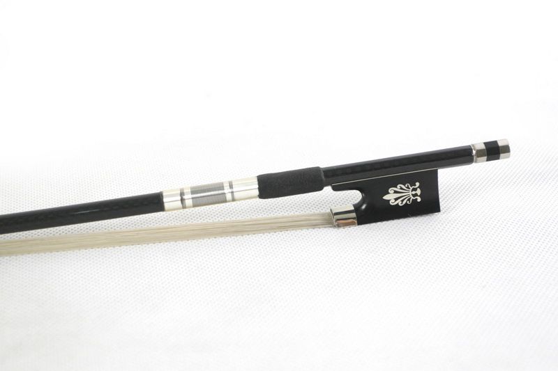 GRAPHITE Carbon Violin Bow PHOENIX EMBLEM SILVER 4/4  