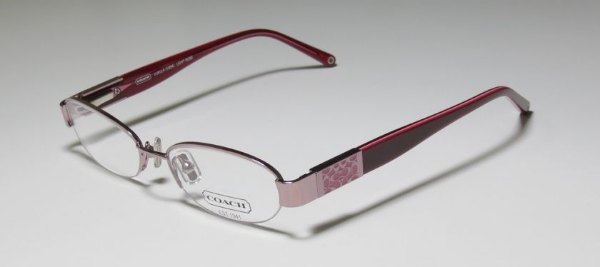   1004 49 17 135 ROSE/BURGUNDY VISION CARE EYEGLASS/GLASSES/FRAME  