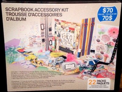 22 PACKS WESTRIM $70 VALUE SCRAPBOOK ACCESSORY KIT NEW  