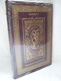 Shakespeare MACBETH leather EASTON PRESS New SEALED  