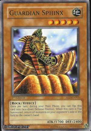 3x SD7 EN005 Guardian Sphinx (C) Yugioh Card (Mint)  